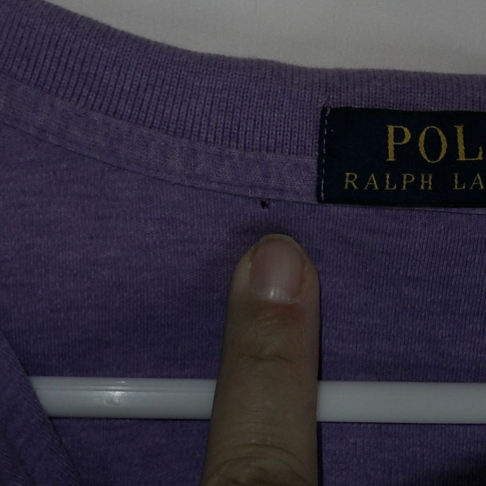 Lot of 2 Polo Ralph Lauren Polo‎ Shirts Classic Fit 3TG 3XB Purple Blue - Picture 4 of 4